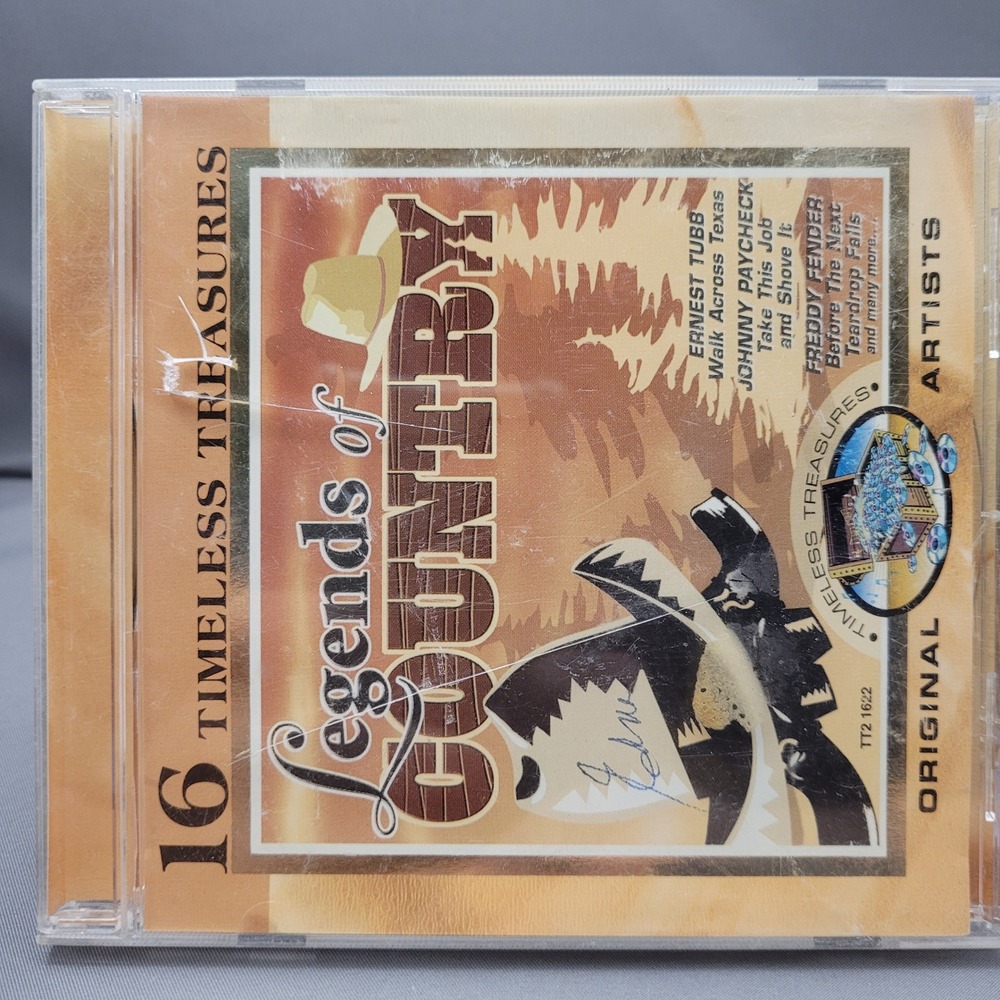 16 Timeless Treasures: Legends of Country by Various Artists (CD, 2000)